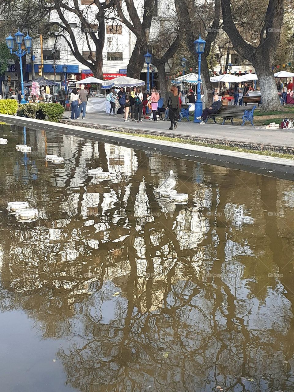 agua en ciudad