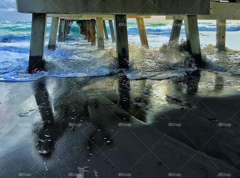 Juno beach pier