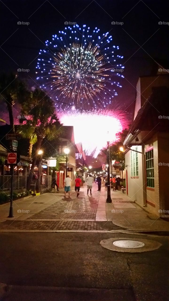 St. Augustine Fireworks