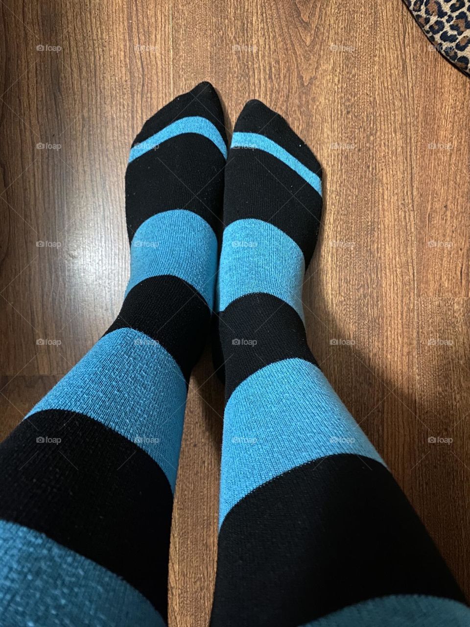 A pair of my favorite socks my mother in law gave me 