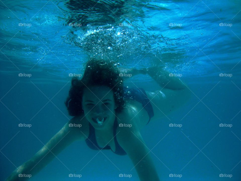 Underwater, Swimming, Water, Water Sports, People