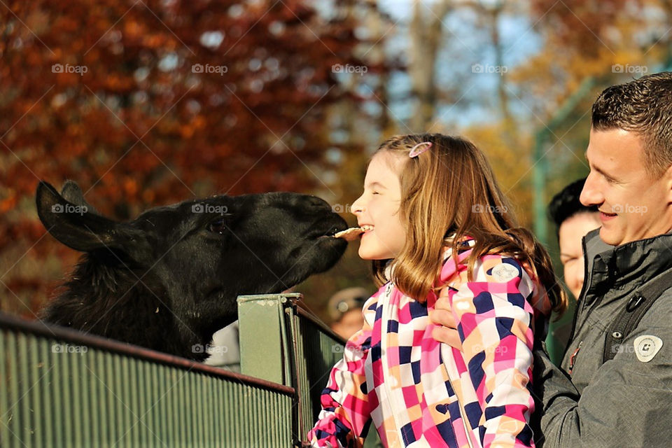 Girl with Animal