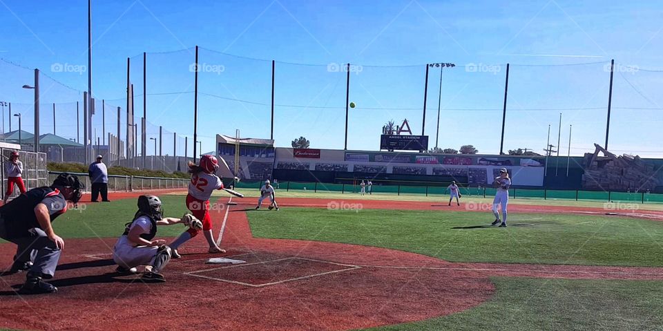 Softball game