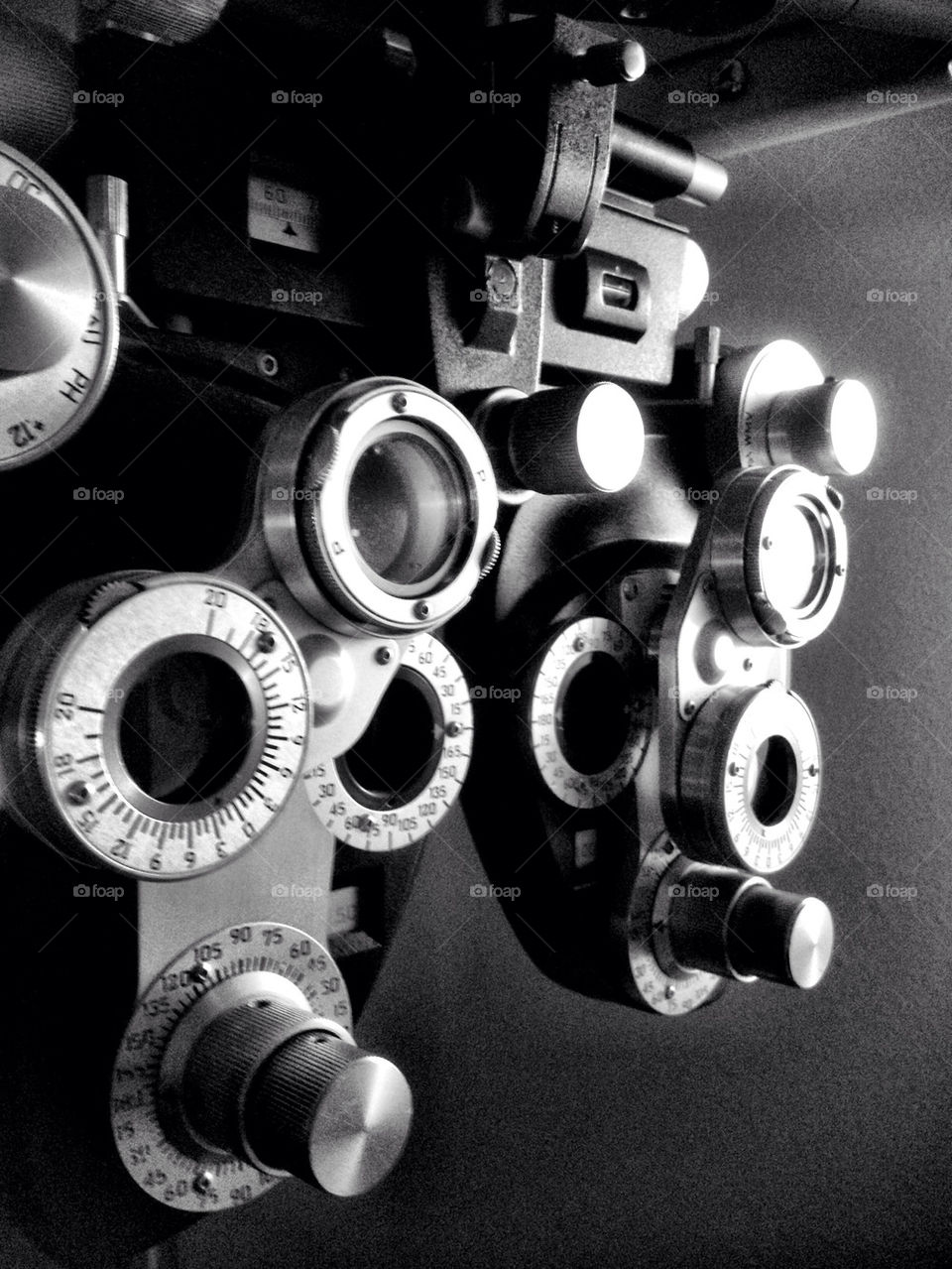 black and white eyeglasses lenses ophthalmologist by dodsongallery