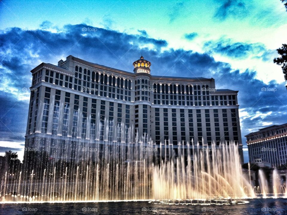 The Fountains at the Bellagio in Las Vegas