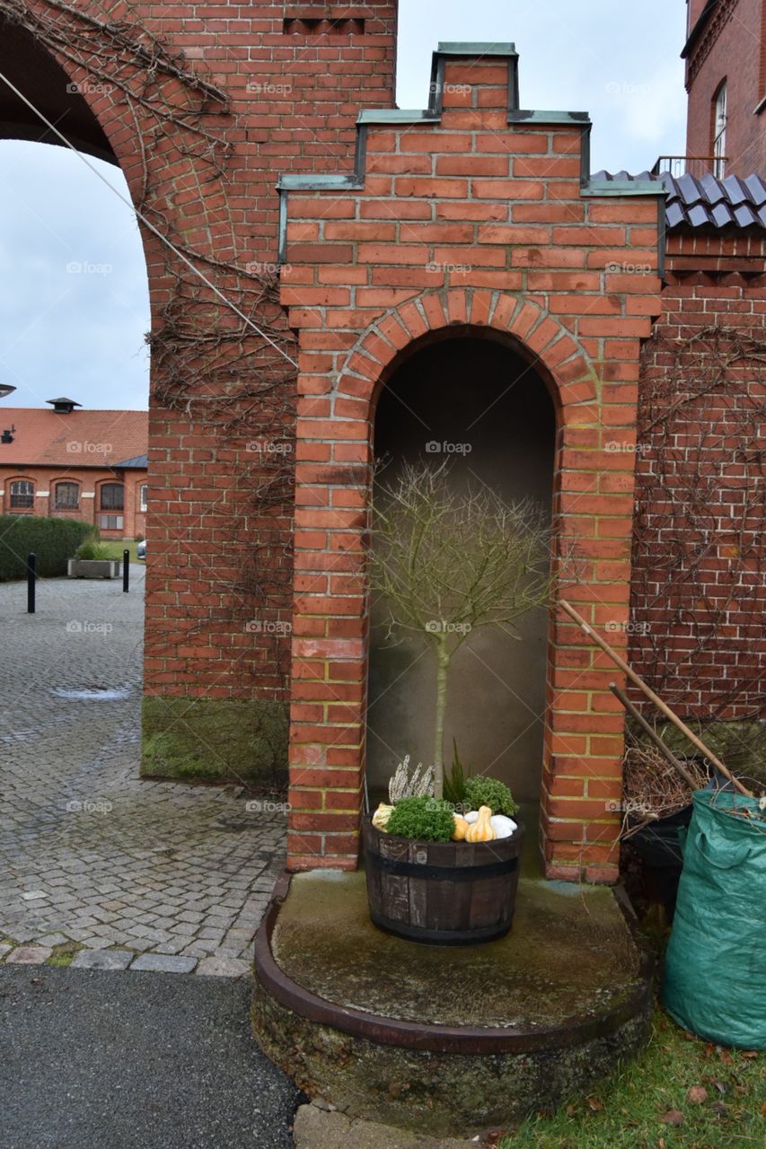 Architecture, No Person, Building, House, Brick