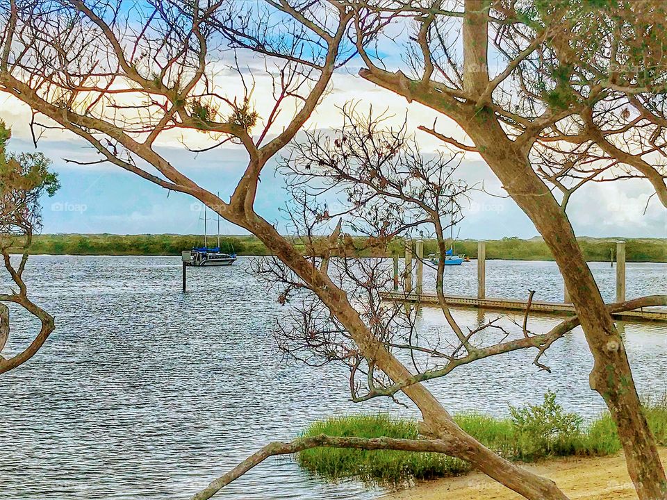 On the shores of Salt Run - Saint Augustine 