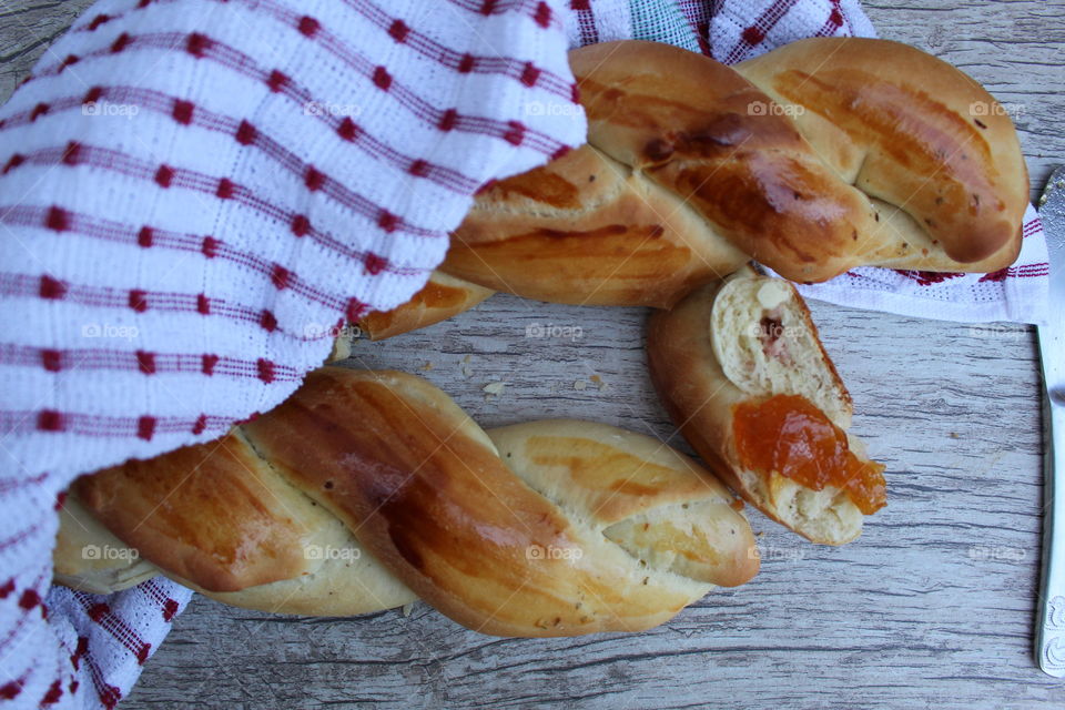 Homemade bread