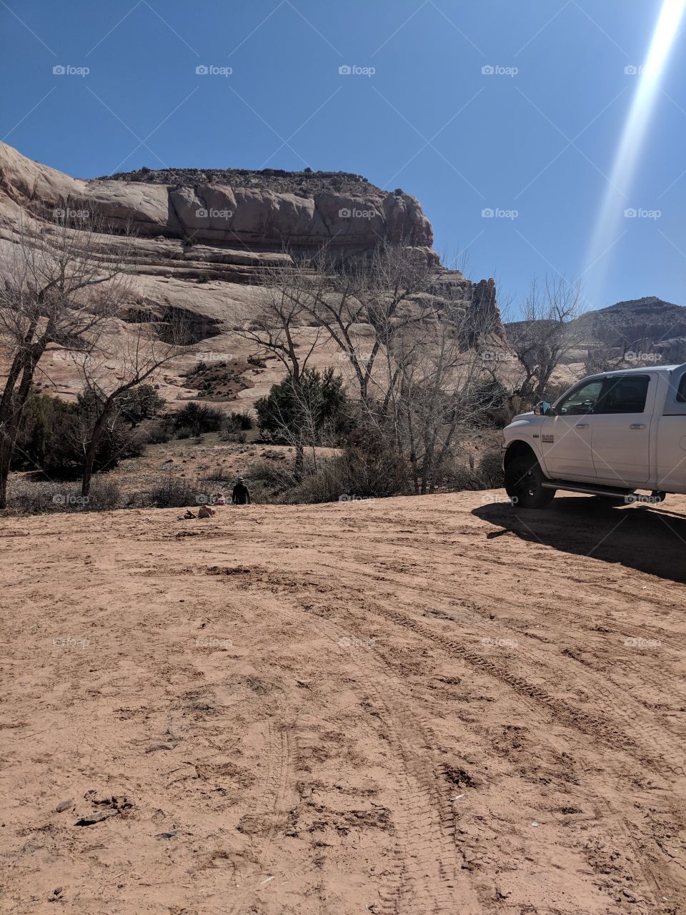 Dirt road in Southern Utah