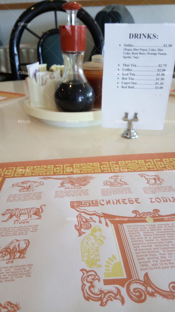 restaurant table setting