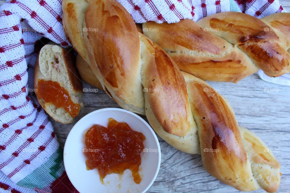 Homemade bread