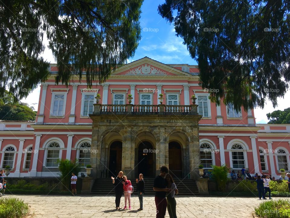 Museu Imperial de Petrópolis - esse palácio era a casa do imperador do Brasil, Dom Pedro II.