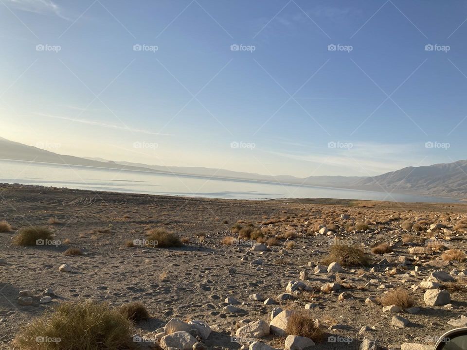Lake Walker is a natural lake off of I95 and about 75 miles southeast of Reno, Nevada. Not bad for the desert. 