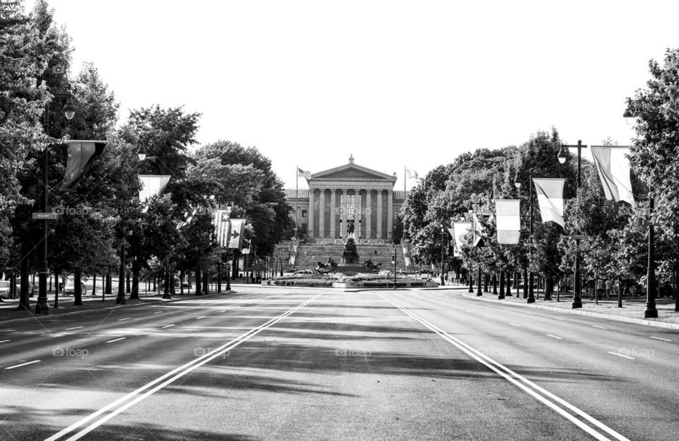 Road To Philadelphia Museum of Art
