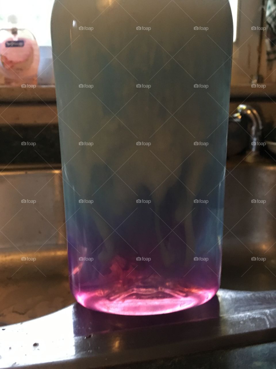 Soap, colors, not mixing