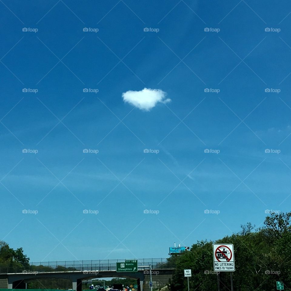 Heart shaped cloud on highway ride! ❤️️