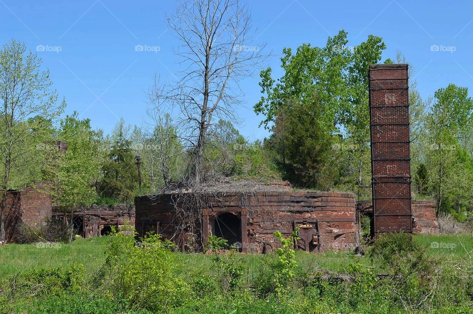 Abandoned Medora Shale Brick Plant, Medora, IN