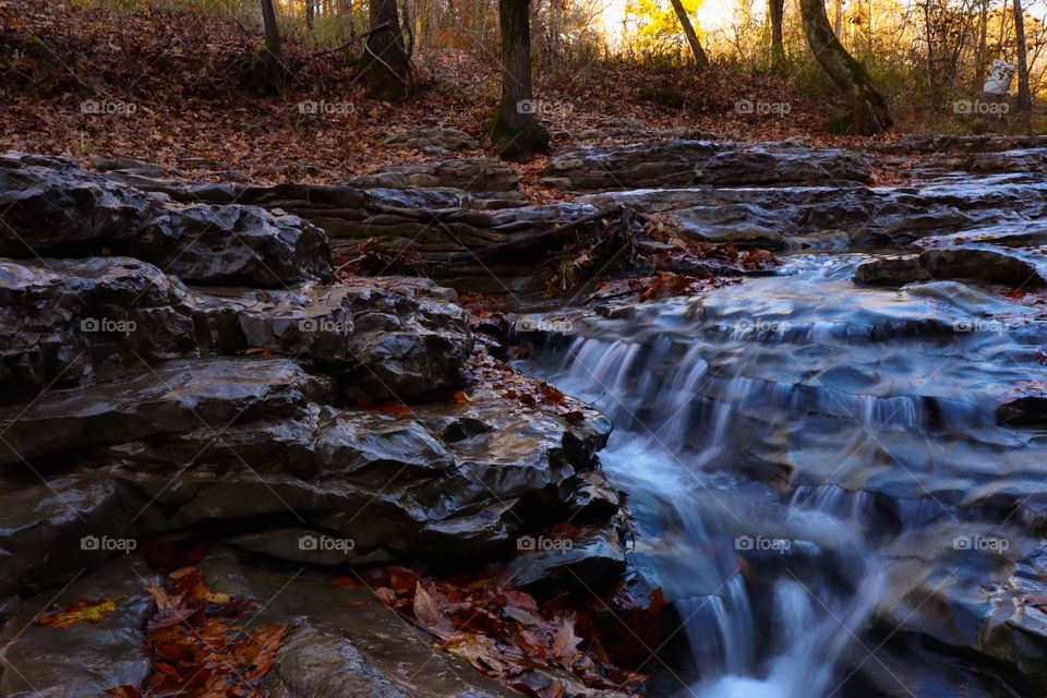 Majestic waterfall