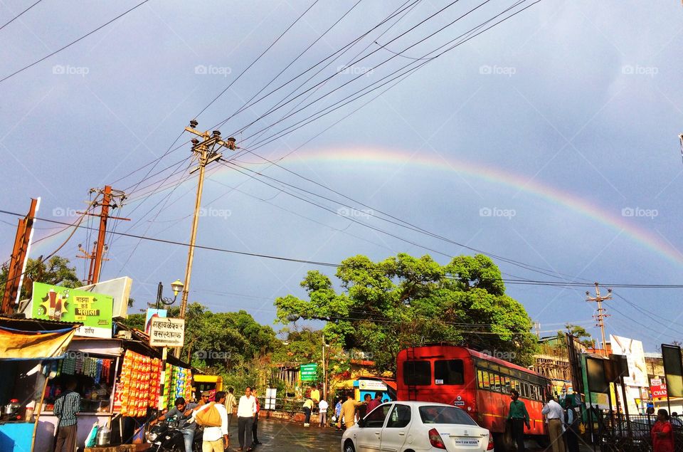 Hill station Rainbow