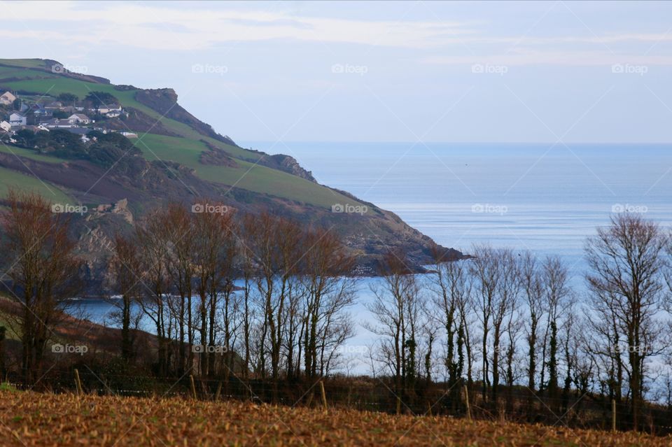 Cornish coastline