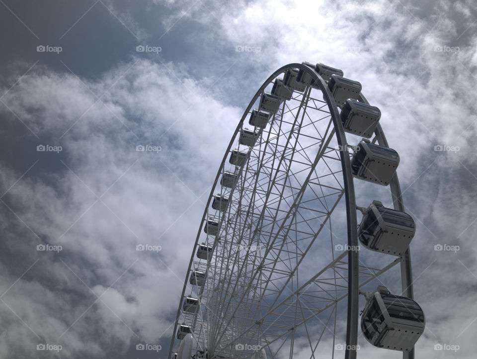 sky and wheel