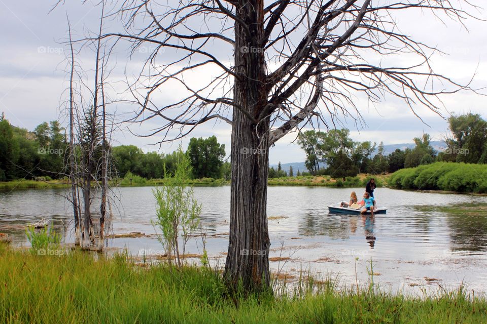 Scenic lake