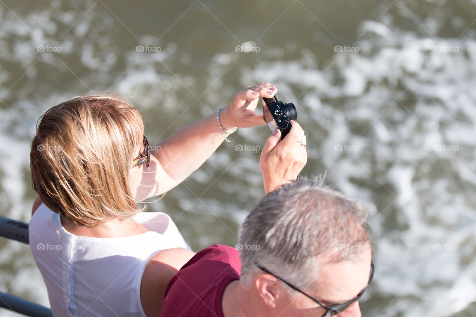 Water, Woman, Outdoors, Nature, Leisure