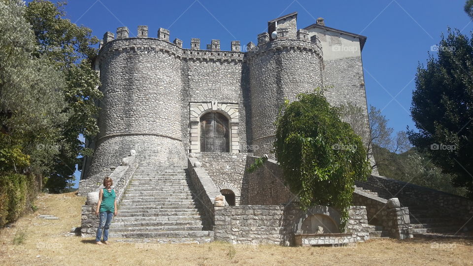 Montenero Sabino's Castle