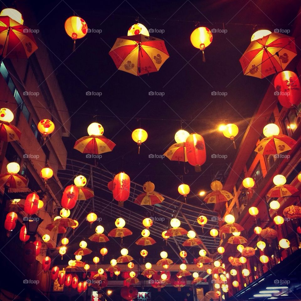 Magic Chinese lanterns