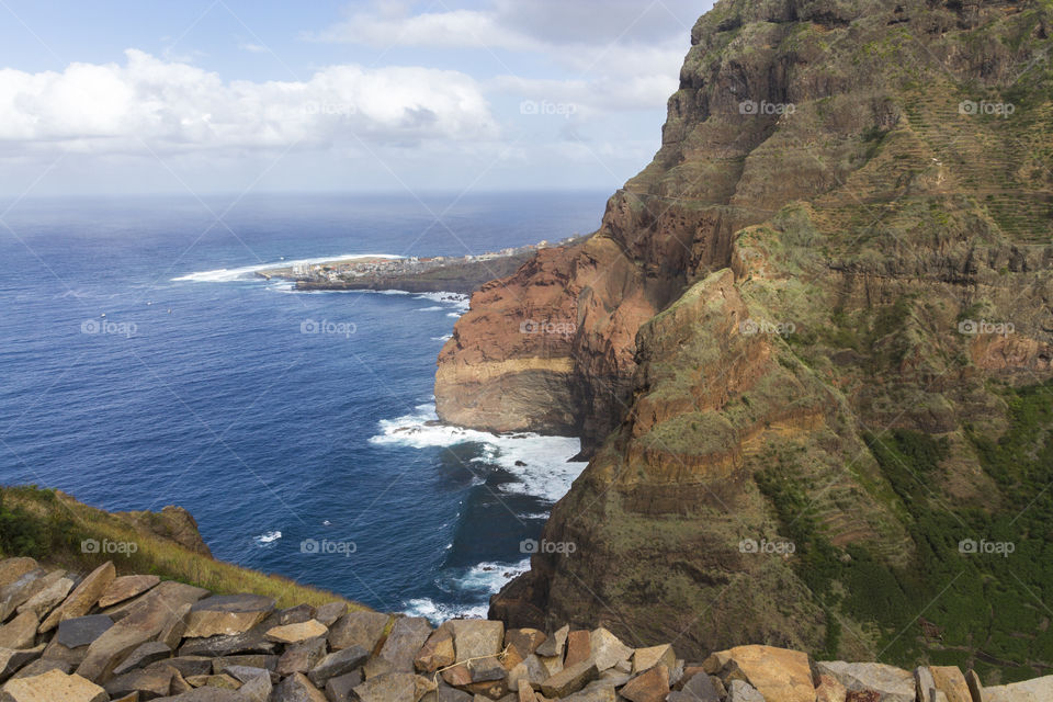 Coastline Santo Antao, Cape Verde