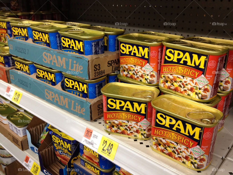 food spam supermarket vans by twister