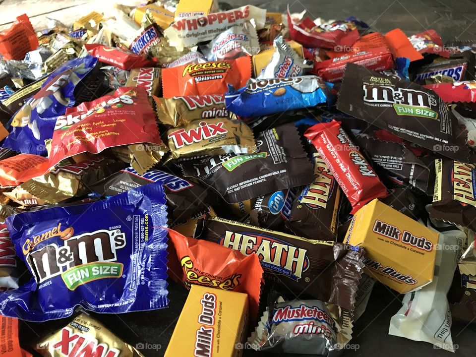 Halloween candy 