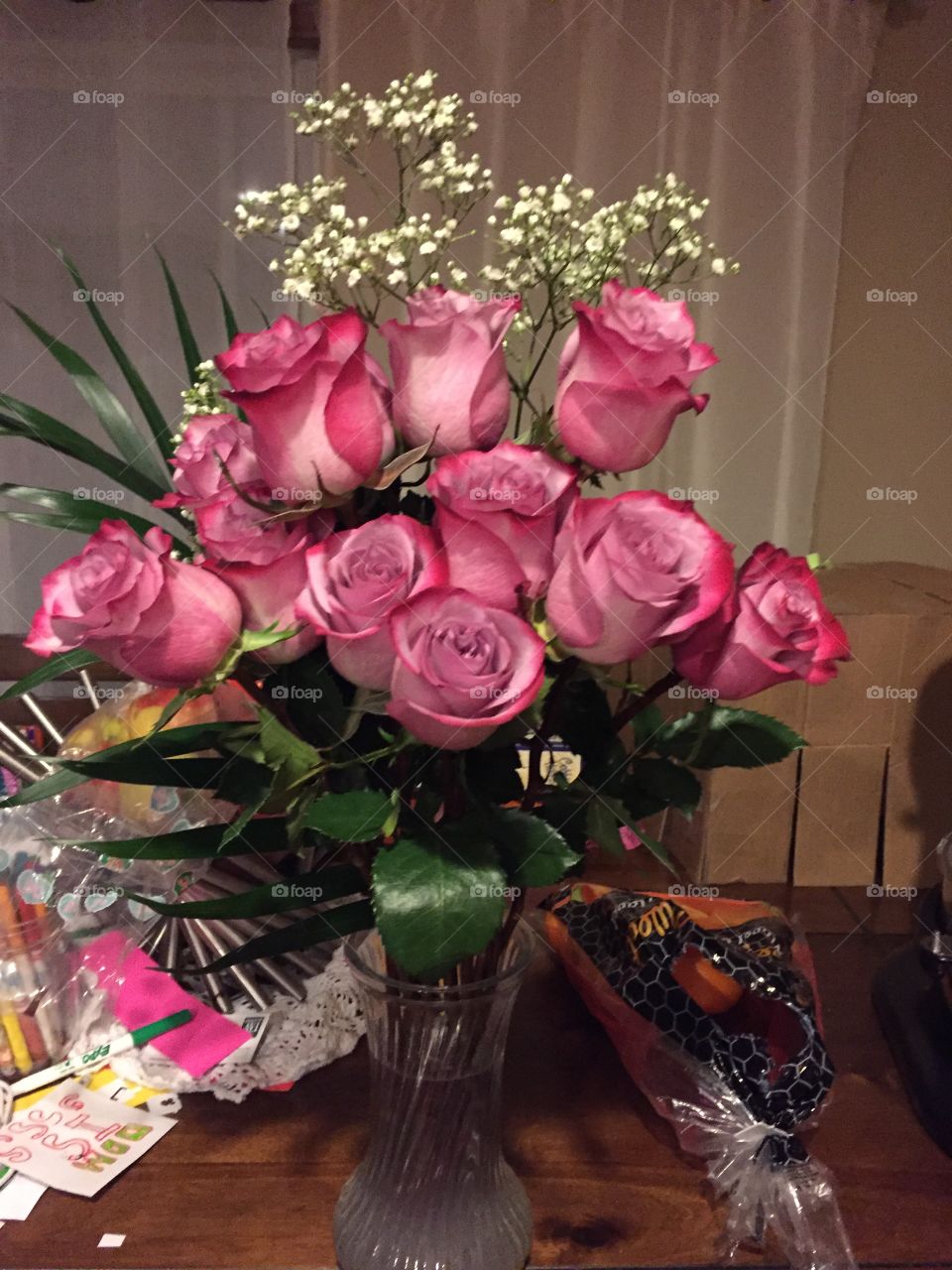 Pink roses 