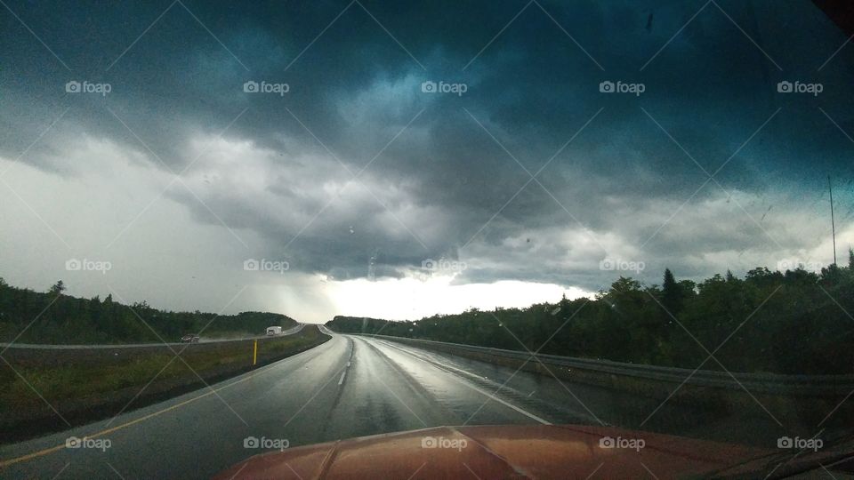 rain ahead