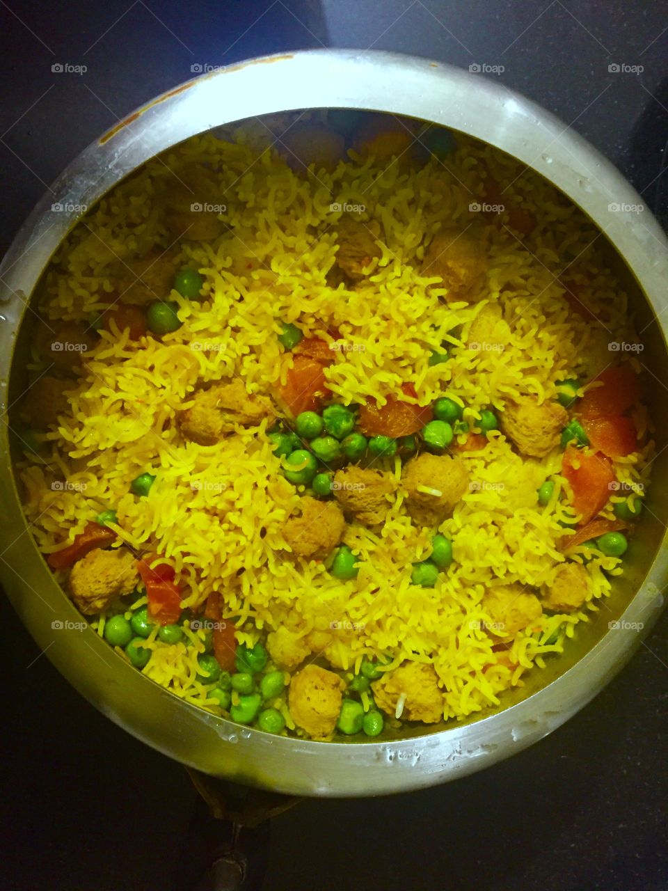 Pulao (an Indian culinary delight)