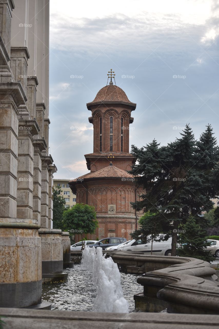 Kretulescu church view, Bucharest, Romania