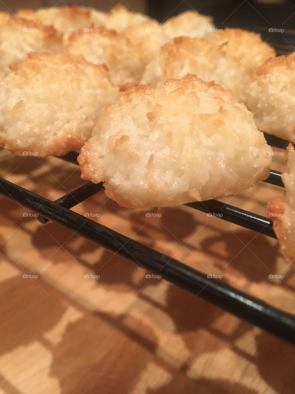 Christmas coconut cakes