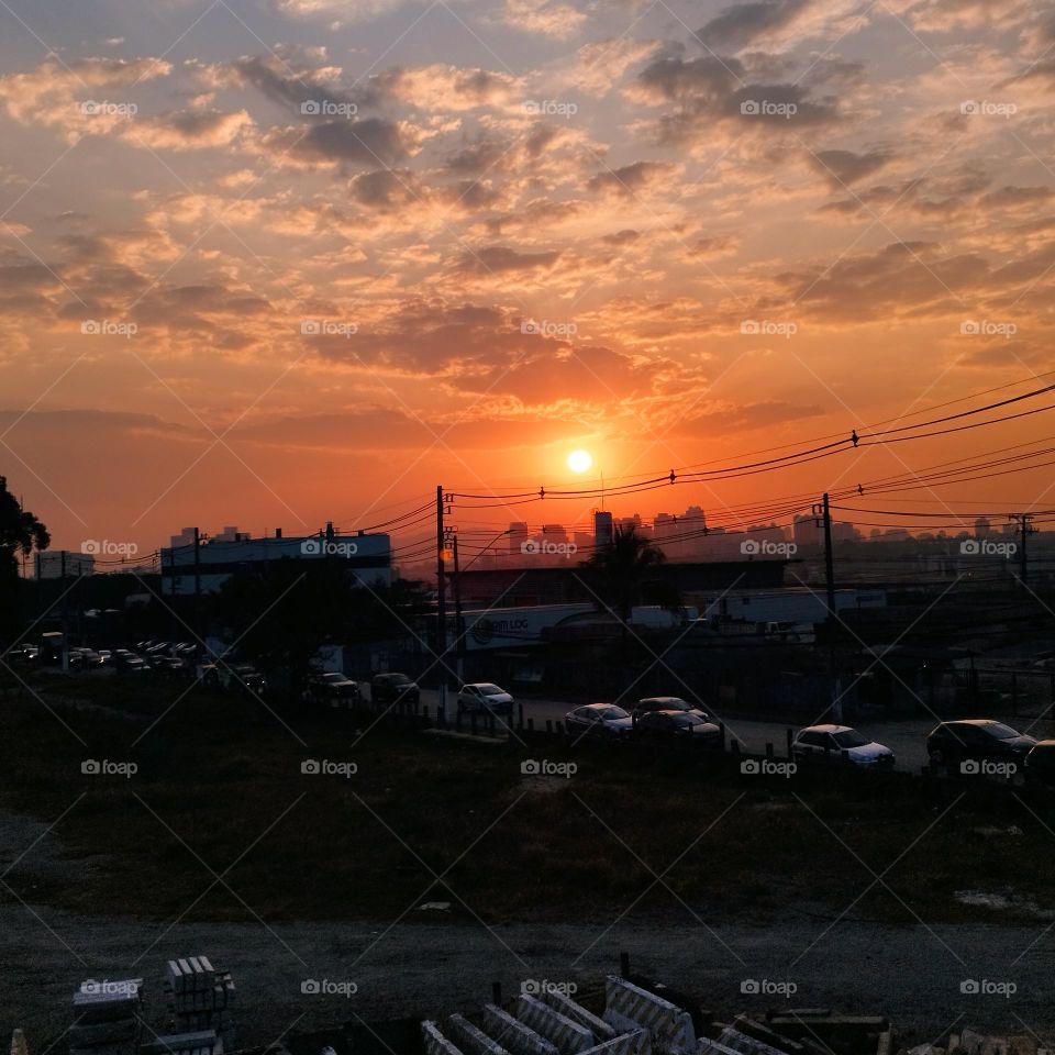 Sao Paulo late afternoon