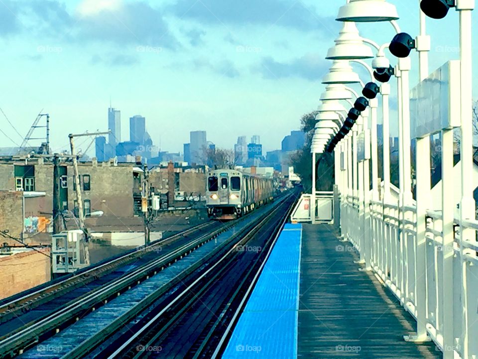 Chicago "L" City View