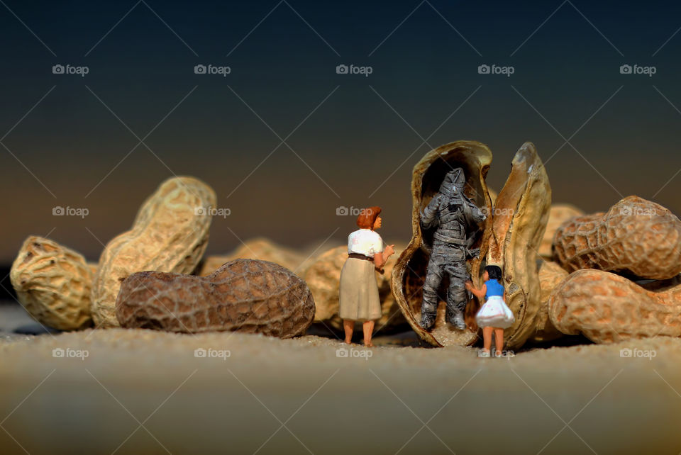 Miniature Figures and the Mummy