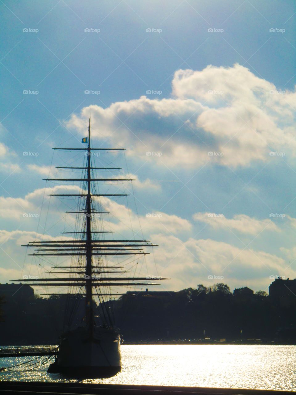 Mission let's go sailing. Sailing ship