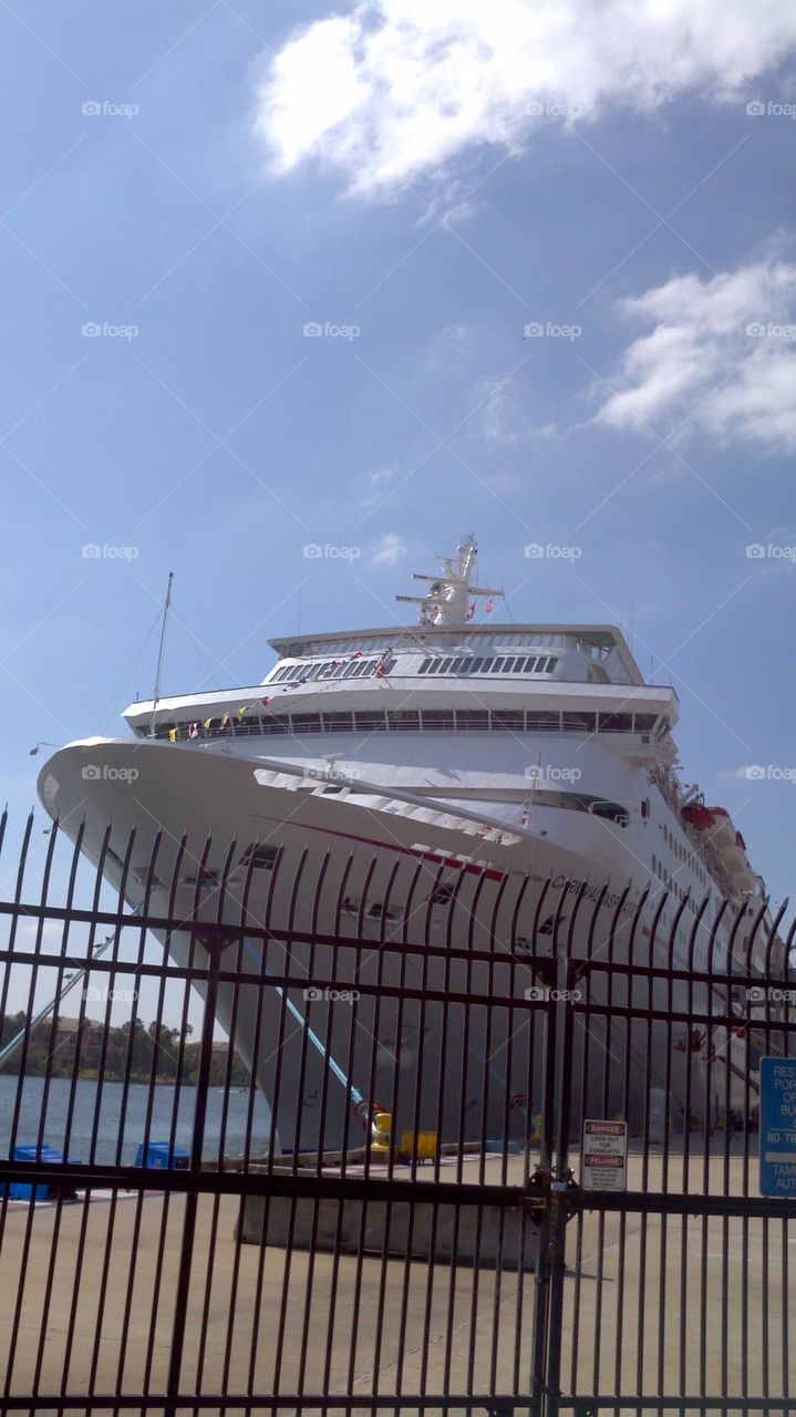 Carnival Inspiration Cruise Ship - Tampa Florida