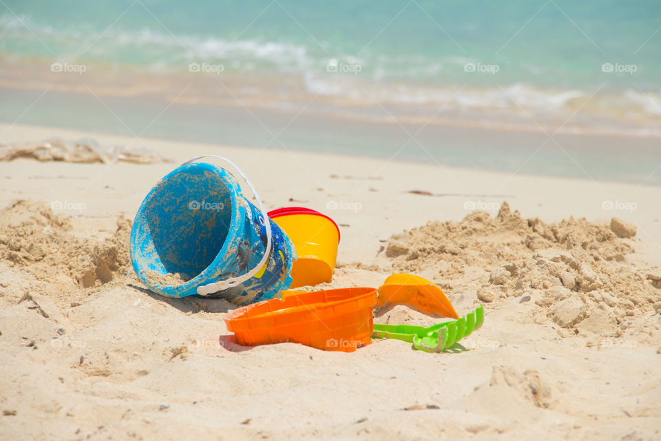 playing stuff on the beach