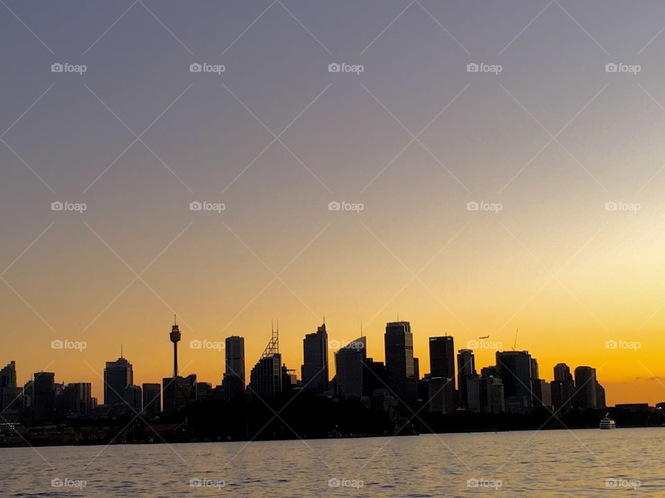Ferry rides are best when the sun is setting 
