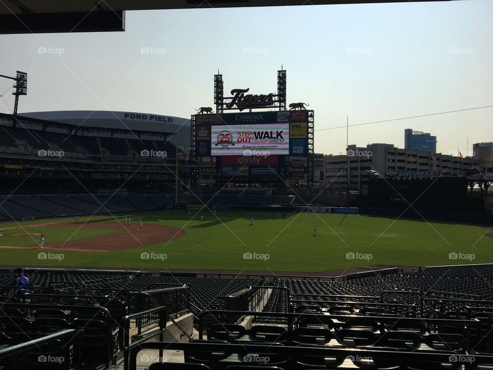 Diabetes Walk at Comerica Park
