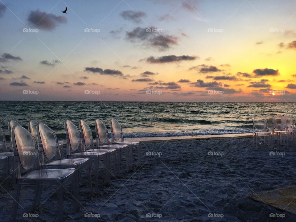 "Take a seat upon the ocean of luminescence"

Sarasota Florida 
My cousins wedding