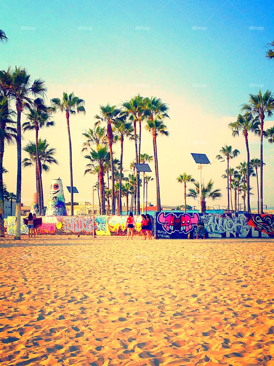 Venice Beach, California graffiti 