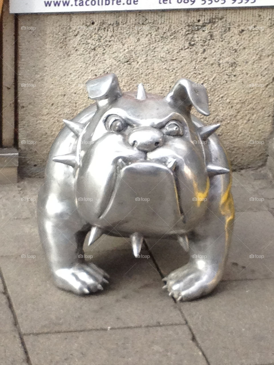 dog steel bulldog munich by jempa