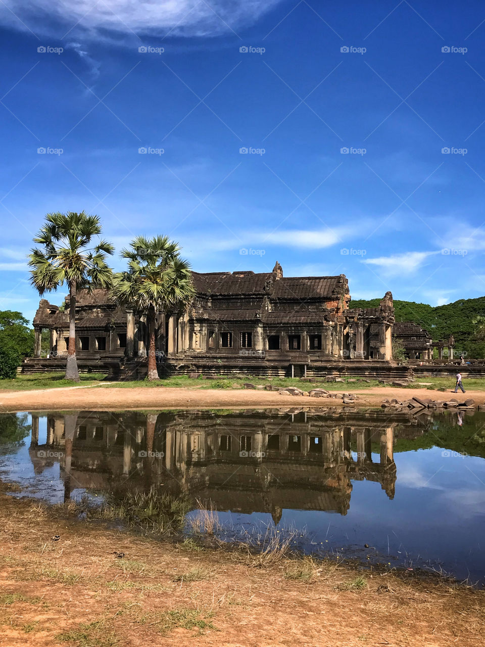 Reflection at Angkor Wat