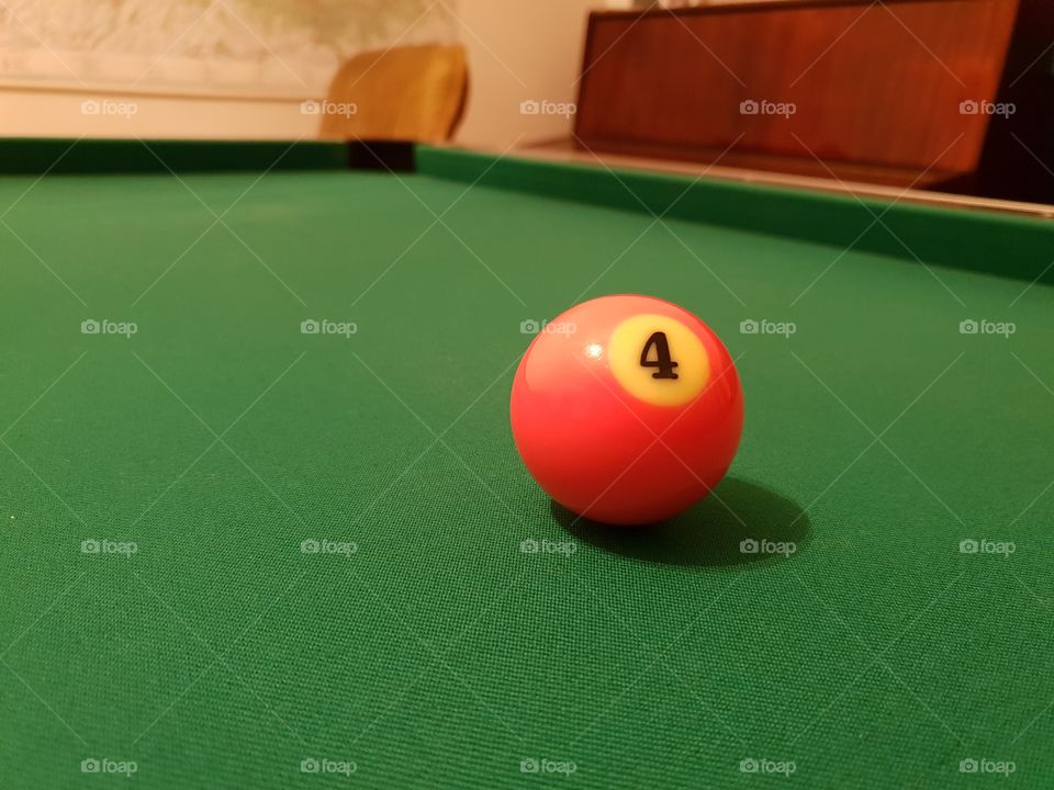 4 billiard-ball (pink)